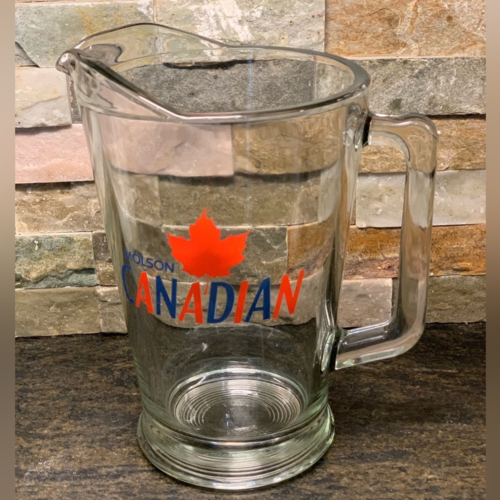 MOLSON CANADIAN | Glass Pitcher